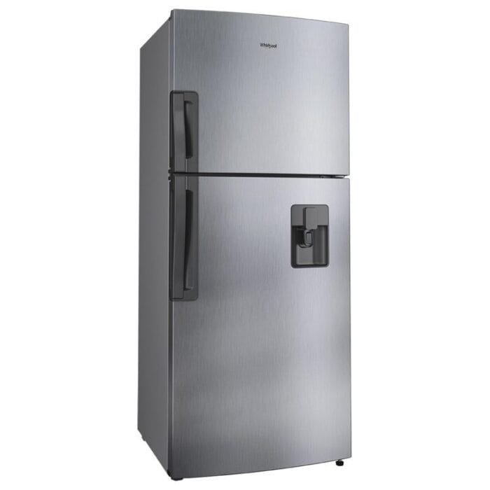 Whirlpool 14CFT Top/Bottom Mount Fridge with Dispenser - Image 1
